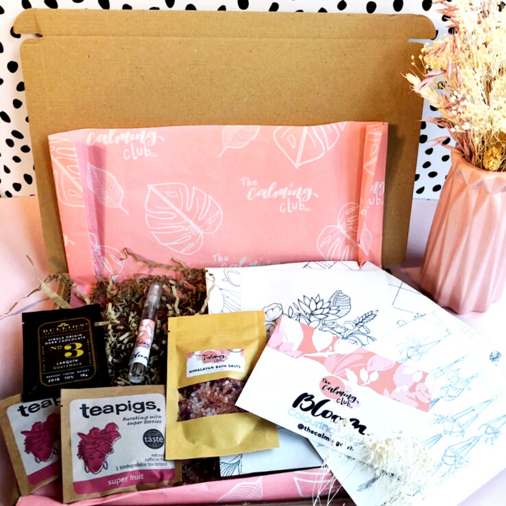 Best friend gift set, Letterbox care package