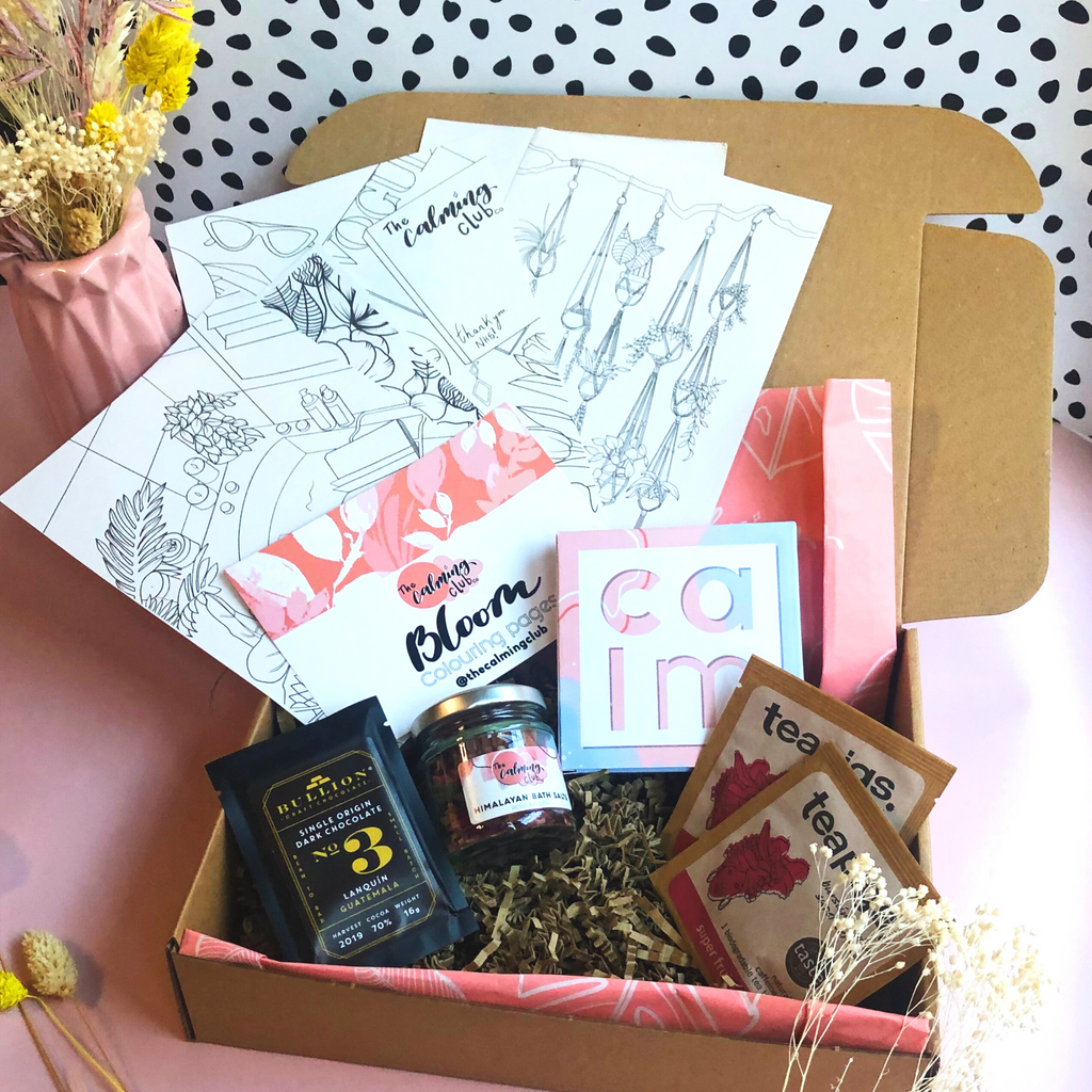 Best Friend Gift Box, Pamper Self care kit
