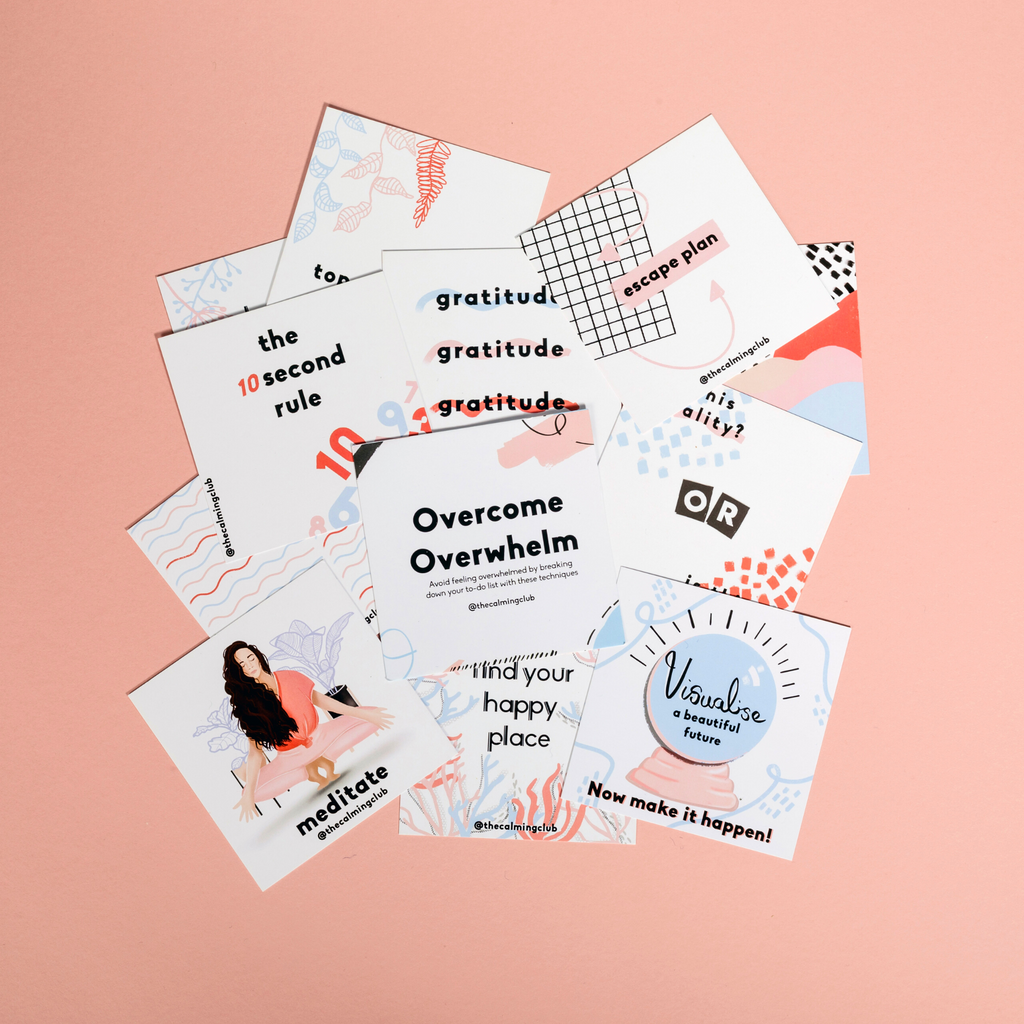 Anxiety Relief Calming Card Gift, Travel anxiety relief product